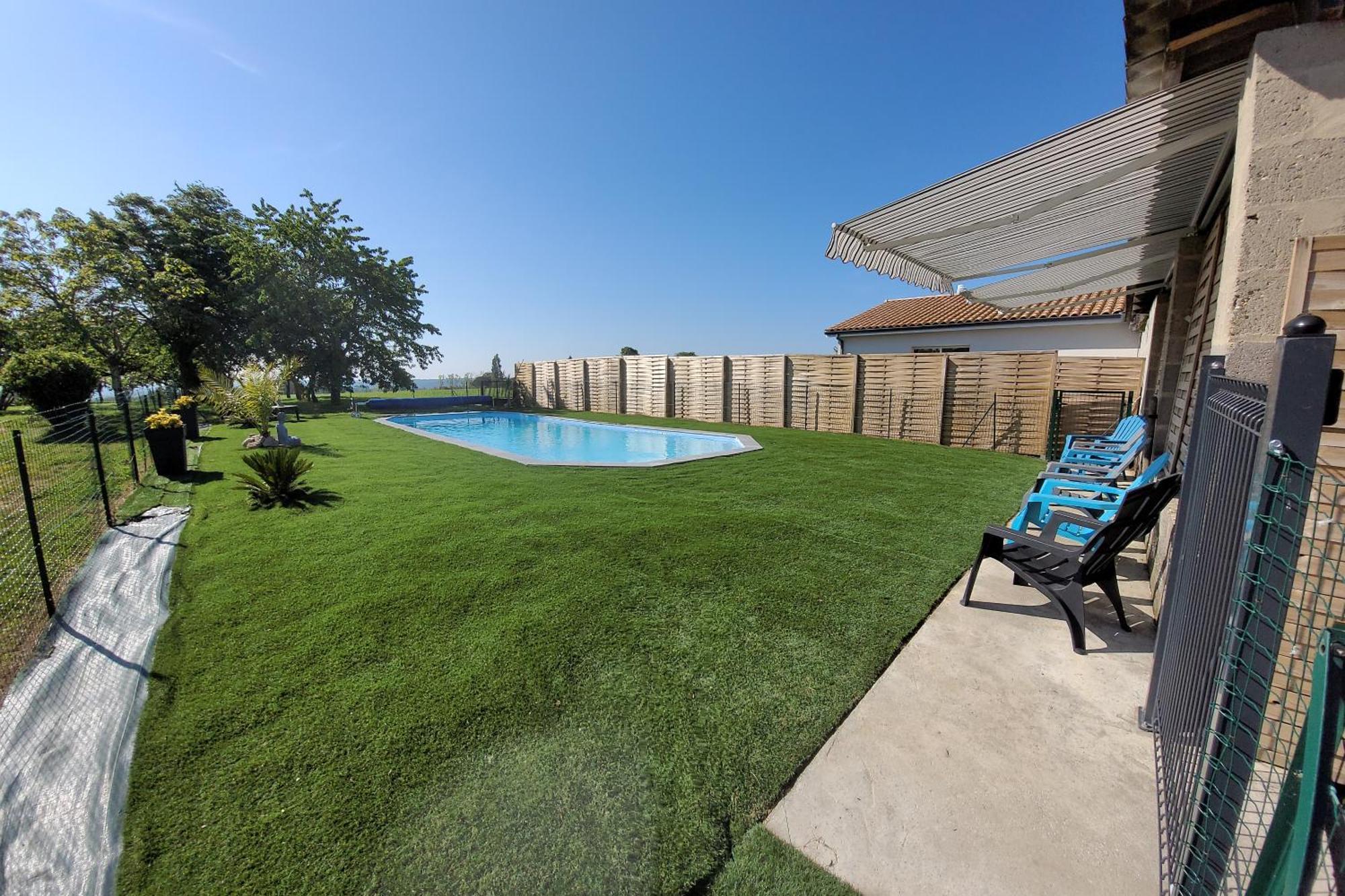Le Wacapou Villa Courpignac Bagian luar foto